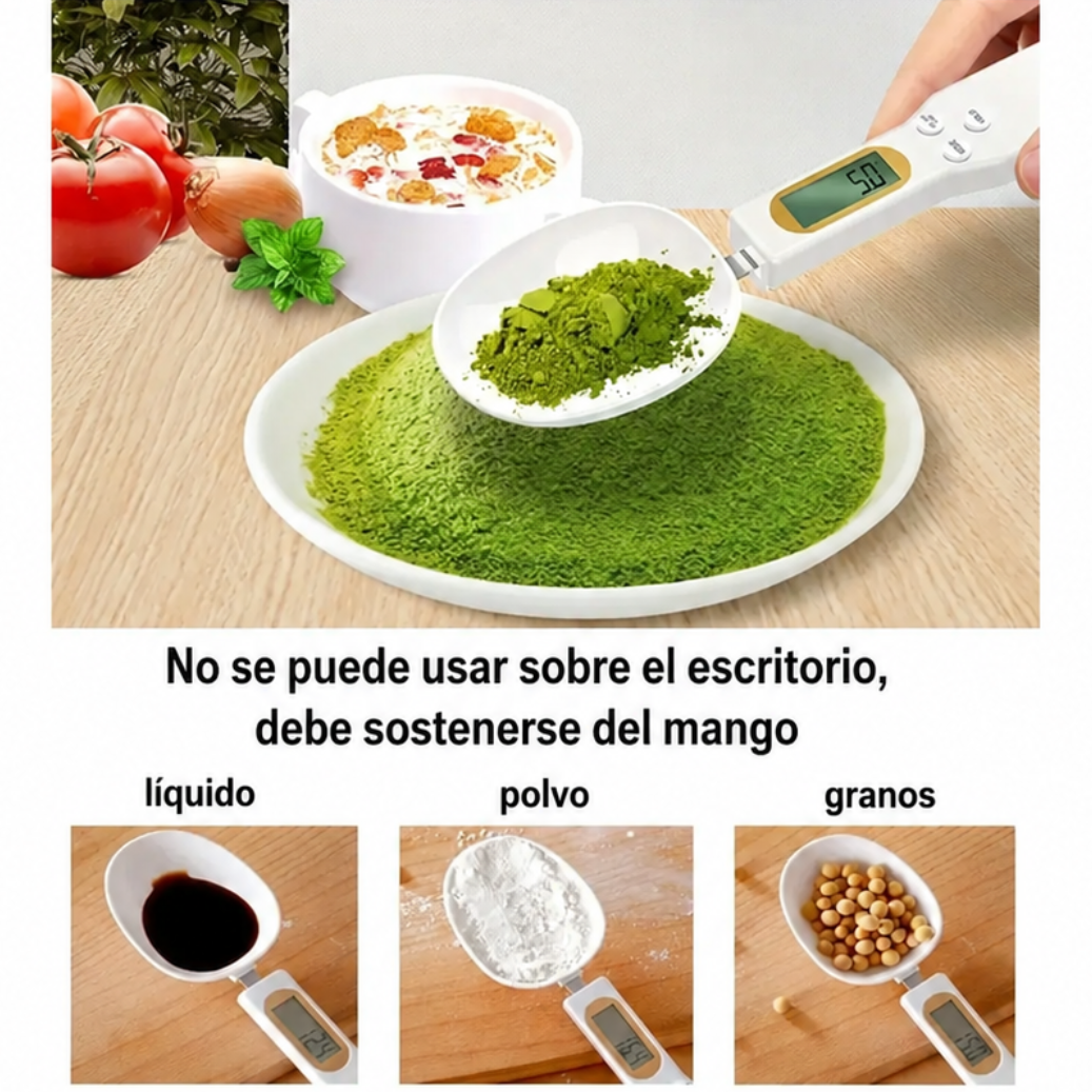 🥄 Cuchara Medidora Digital de Precisión – Cocina con Medidas Perfectas Siempre